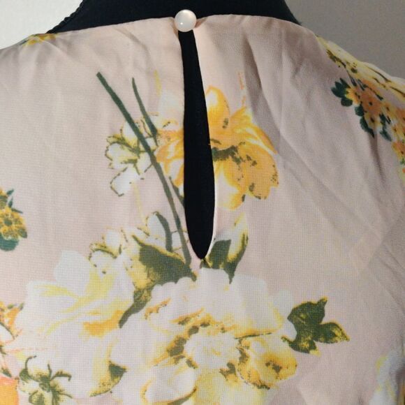 S Blush Floral High-Low Dress - As U Wish - Picture 3 of 5